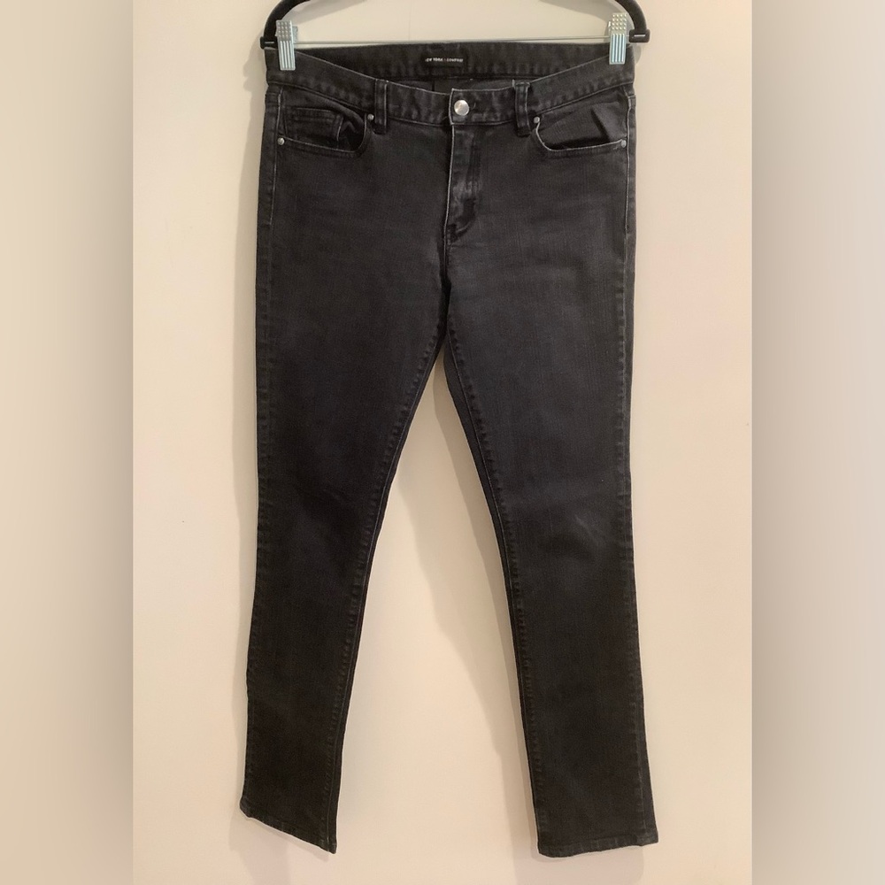 New York & Company Women's Black Skinny Jeans Size 8